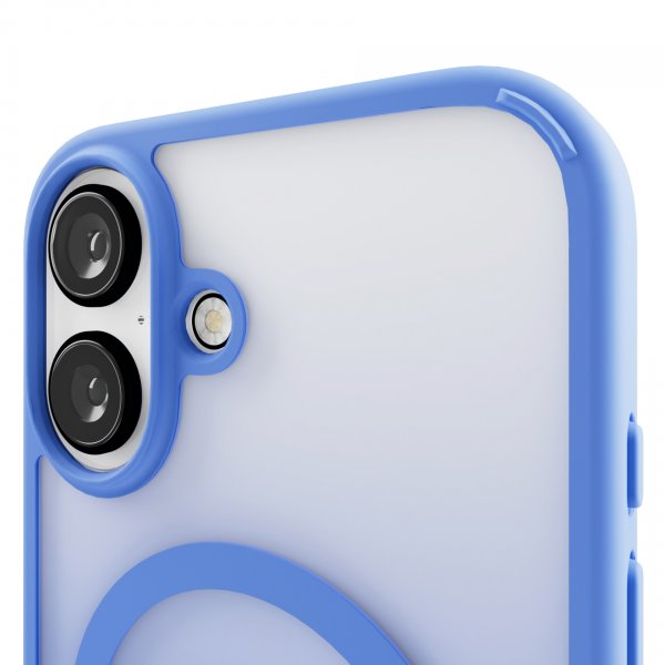 Puro iPhone 16 Cover Gradient Blå