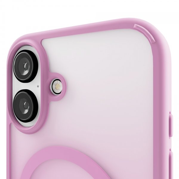 Puro iPhone 16 Cover Gradient Rosa
