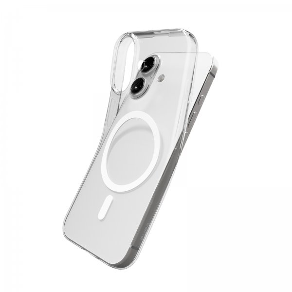 Puro iPhone 17 Cover 0.3 Mag Transparent