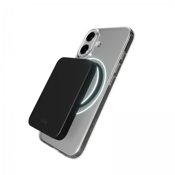 Puro iPhone 17 Cover Lite Mag Transparent Sort