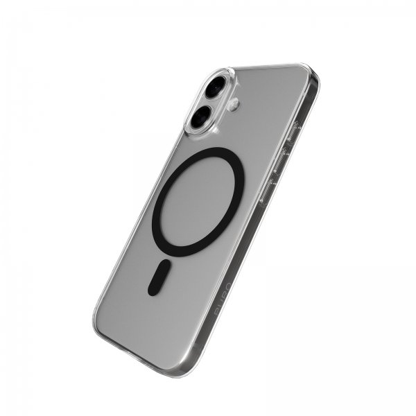 Puro iPhone 17 Cover Lite Mag Transparent Sort