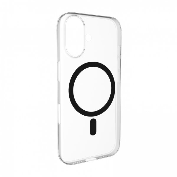 Puro iPhone 17 Cover Lite Mag Transparent Sort