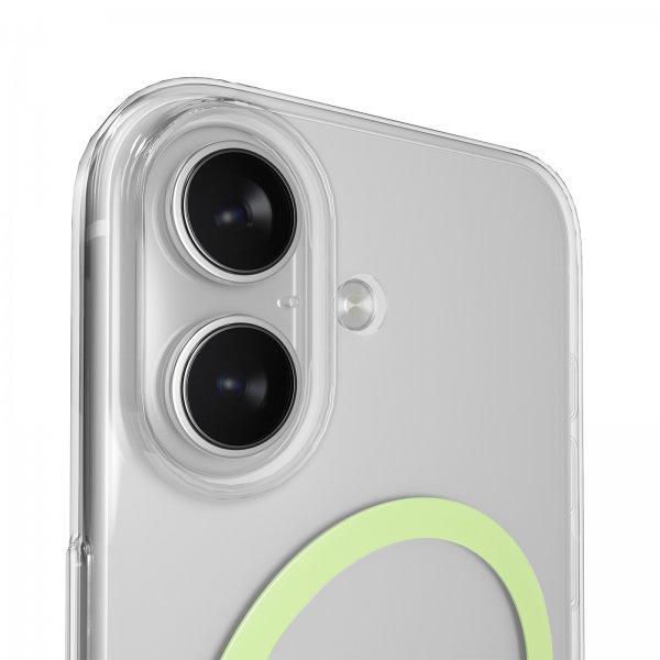 Puro iPhone 17 Cover Lite Mag Transparent Grøn