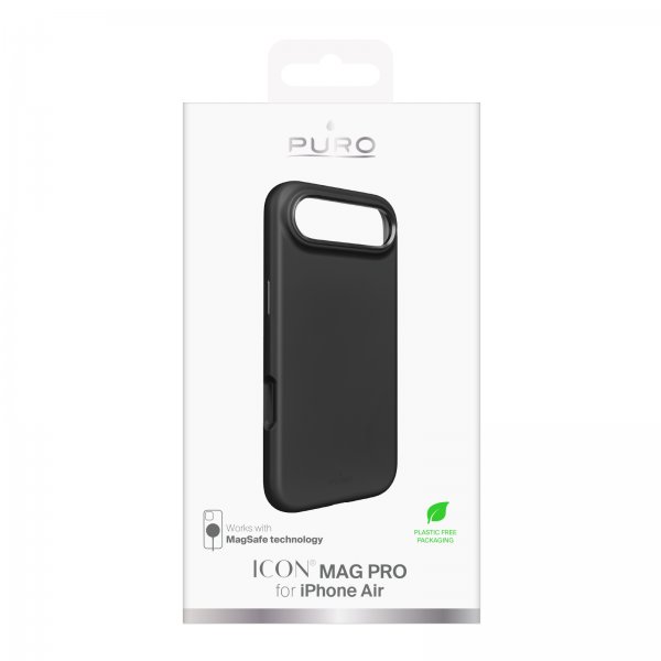 Puro iPhone Aircover ICON Mag Pro Sort