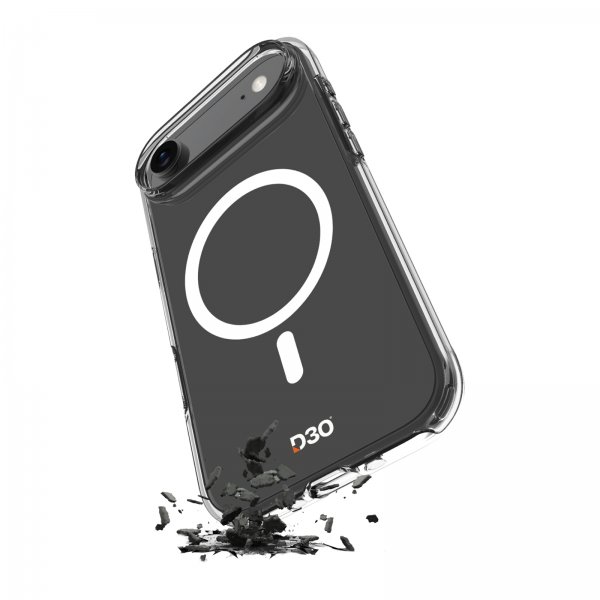 Puro iPhone Air Skal Impact Clear D3O MagSafe Transparent
