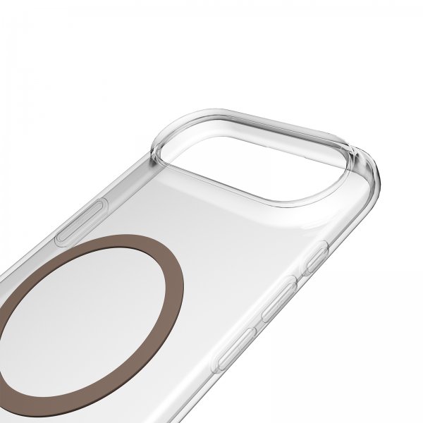 Puro iPhone Air Cover Lite Mag Transparent Brun