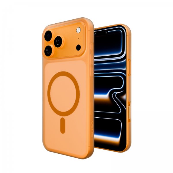 Puro iPhone 17 Pro Cover Daylight MagSafe Orange