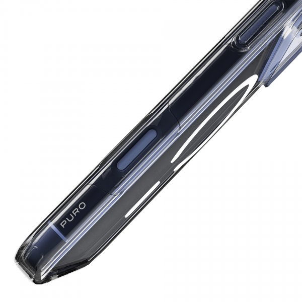 Puro iPhone 17 Pro Cover Impact Clear D3O MagSafe Gennemsigtig