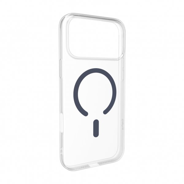 Puro iPhone 17 Pro Cover Lite Mag Gennemsigtig Blå