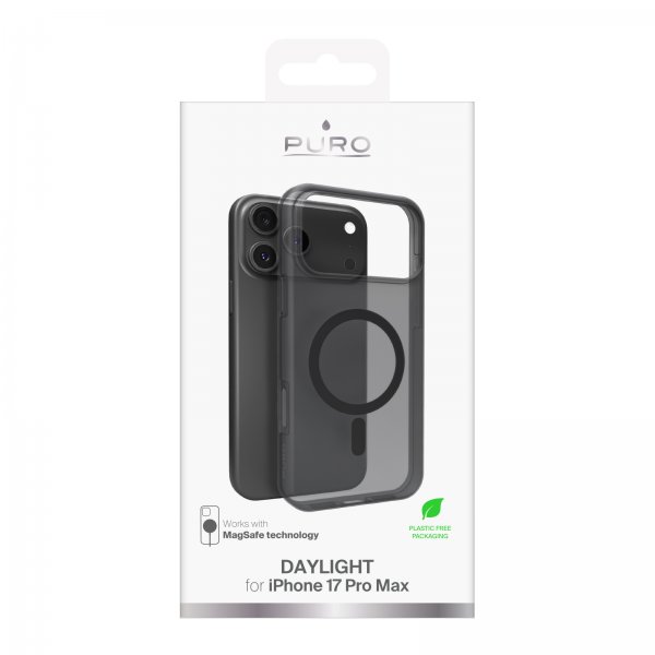 Puro iPhone 17 Pro Max Cover Daylight MagSafe Sort