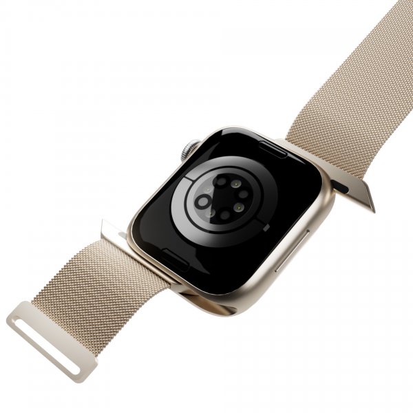 Puro Apple Watch 44/45/46mm/Ultra 49mm Rem Milanese Champagne