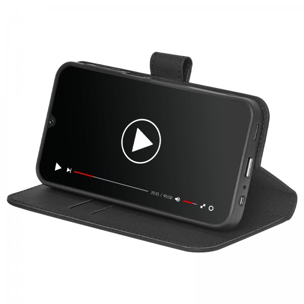 Puro Samsung Galaxy A35 Cover Wallet Stand Sort