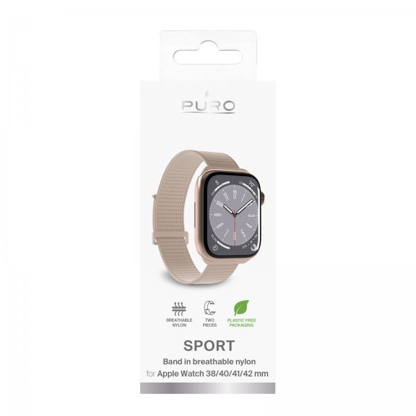 Puro Apple Watch 38/40/41/42mm Rem Sportrem Sandshell