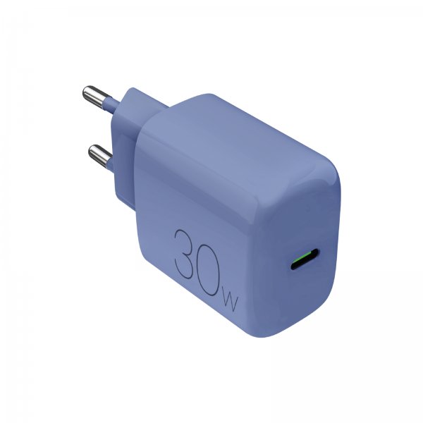 Puro Laddare Pro Lite 30W USB-C Lyseblå