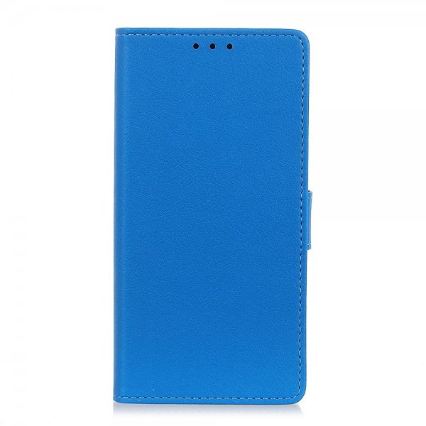 Realme GT Neo 2 Etui Litchi Blå