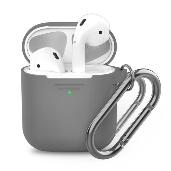 KeyBudz AirPods (1/2) Skal PodSkinz KeyChain Series Earl Grey