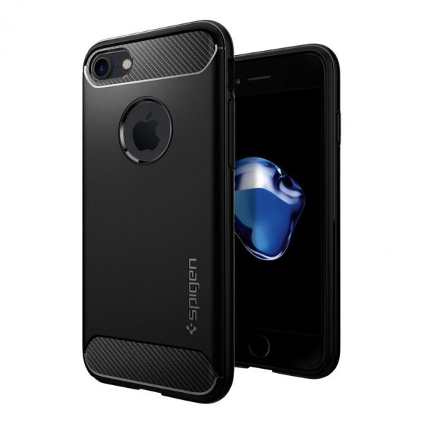 Spigen iPhone 7/8/SE Cover Rugged Armor Mat Sort