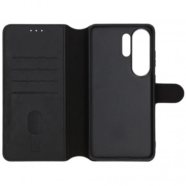 Rvelon Samsung Galaxy S26 Ultra Etui 4 Kortlommer Aftageligt Cover Sort