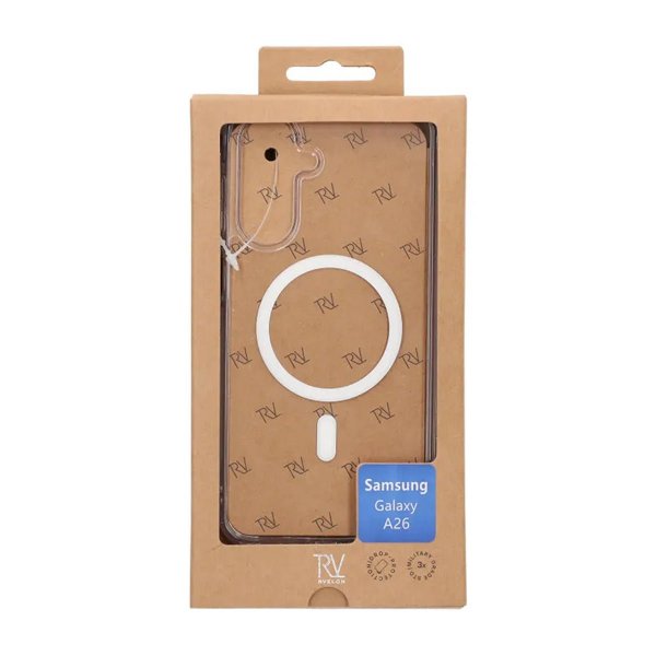 Rvelon Samsung Galaxy A26 Cover TPU MagSafe Transparent