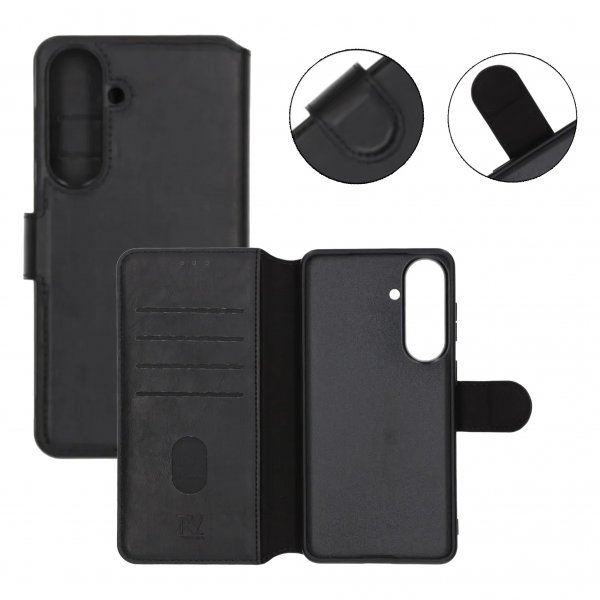 Rvelon Samsung Galaxy S26 Plus Cover 4 Kortrum Sort