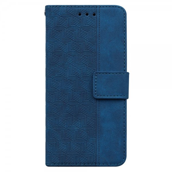 Samsung Galaxy A03 Cover Mønstret Blå