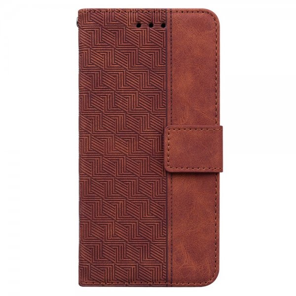 Samsung Galaxy A03 Cover Mønstret Brun