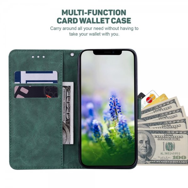 Samsung Galaxy A03 Cover Mønstret Grøn