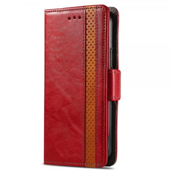 Samsung Galaxy A03 Cover Stripe Rød