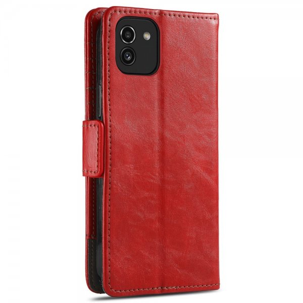 Samsung Galaxy A03 Cover Stripe Rød