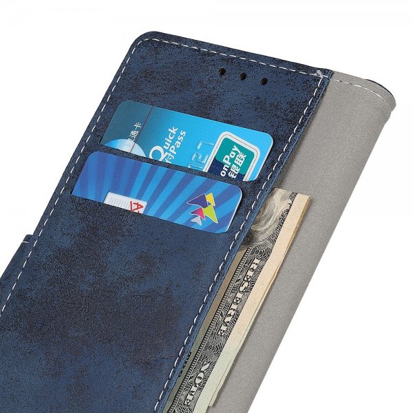 Samsung Galaxy A03 Cover Vintage Blå