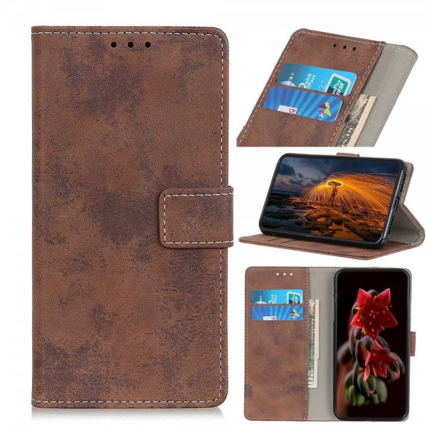 Samsung Galaxy A03 Cover Vintage Brun
