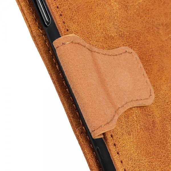Samsung Galaxy A03 Cover Vintage Lysebrun
