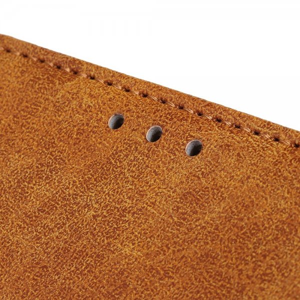 Samsung Galaxy A03 Cover Vintage Lysebrun