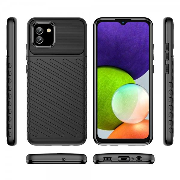 Samsung Galaxy A03 Cover Thunder Series Sort