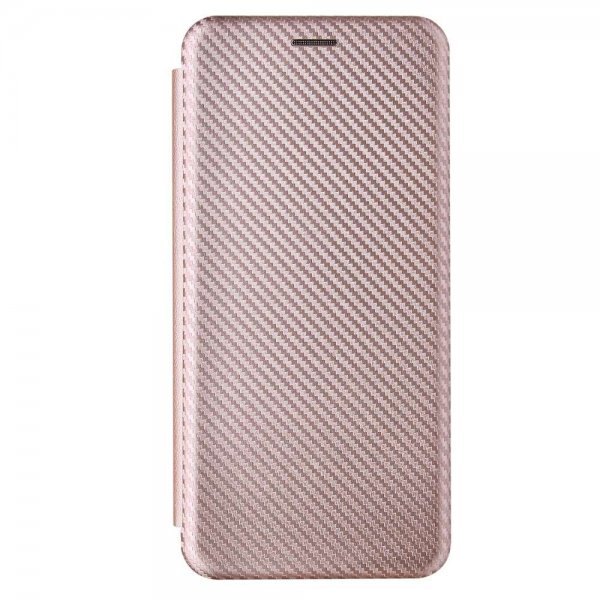 Samsung Galaxy A03s Cover Kulfibertekstur Rosaguld