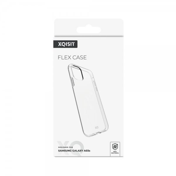 Xqisit Samsung Galaxy A03s Cover Flex Case Transparent