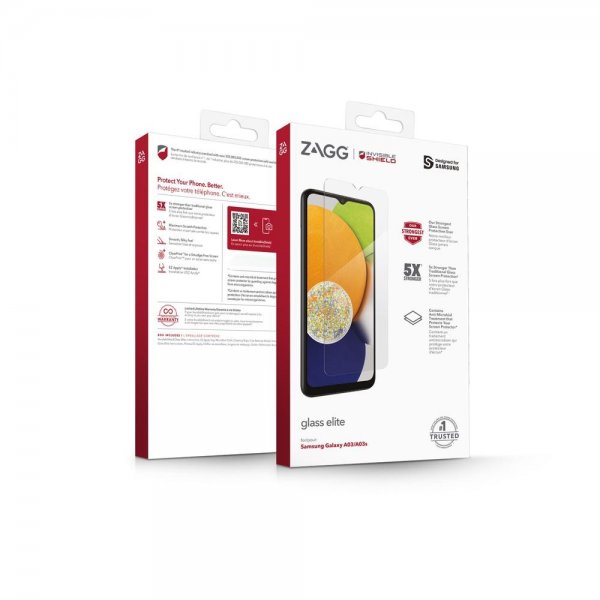 ZAGG InvisibleShield Samsung Galaxy A03/A03s Skærmbeskytter Glass Elite