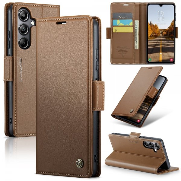 CaseMe Samsung Galaxy A05s Cover 023 Series Brun