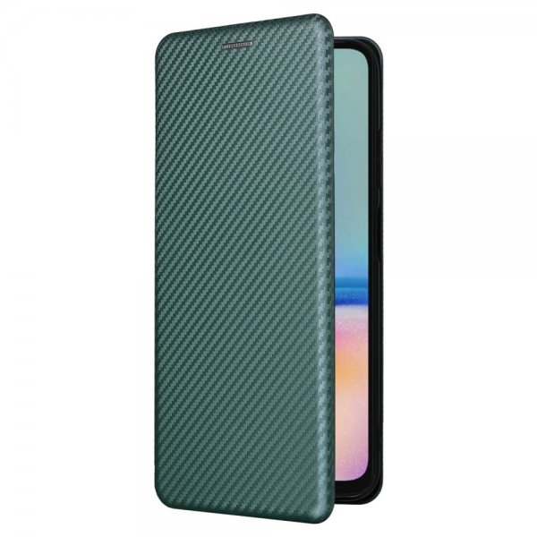 Samsung Galaxy A05s Cover Kulfibertekstur Grøn