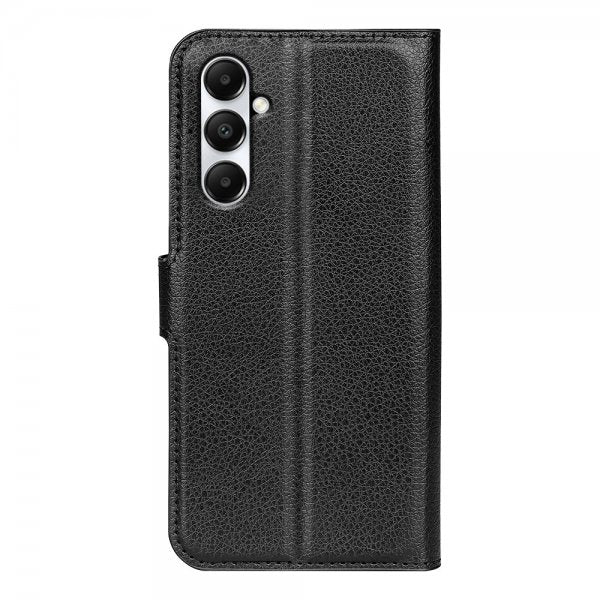Samsung Galaxy A05s Etui Litchi Sort