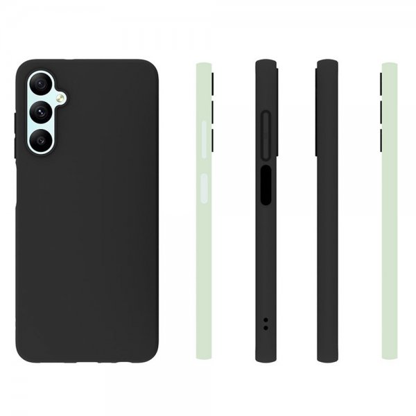 Nordic Covers Samsung Galaxy A05s Cover Feather Series Raven Black