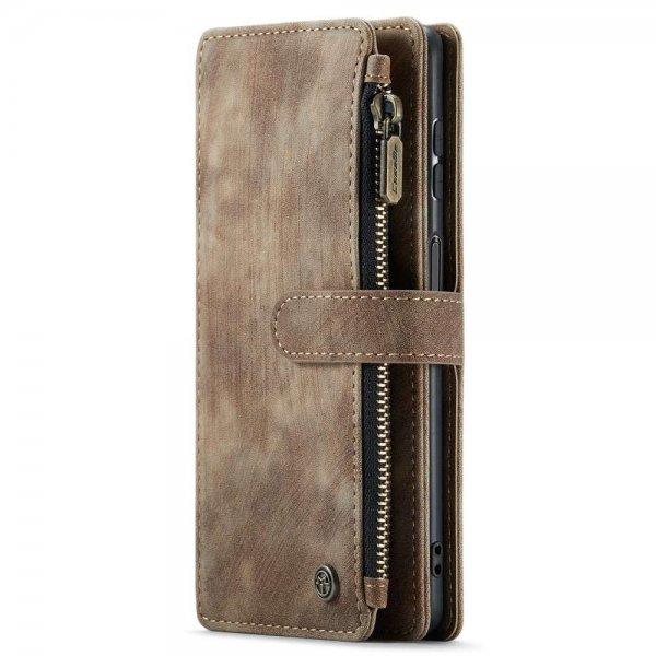 CaseMe Samsung Galaxy A12 Etui C30 Series Brun