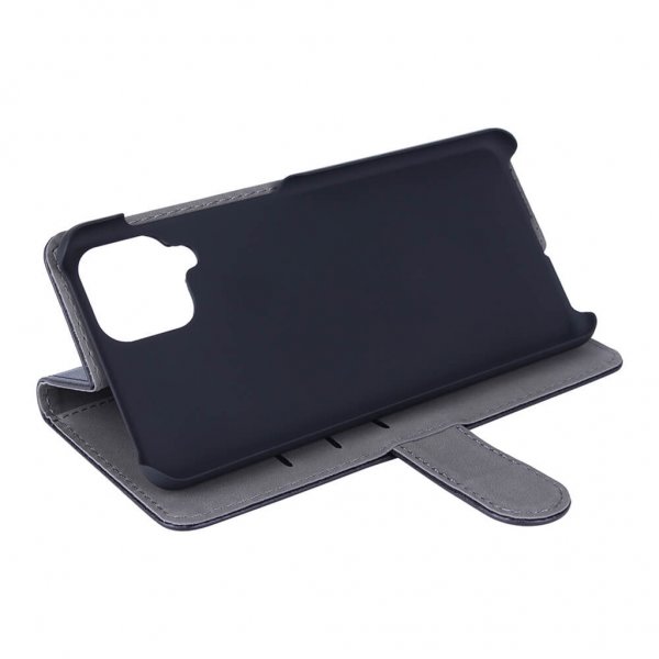 Gear Samsung Galaxy A12 Etui med Kortlomme Sort