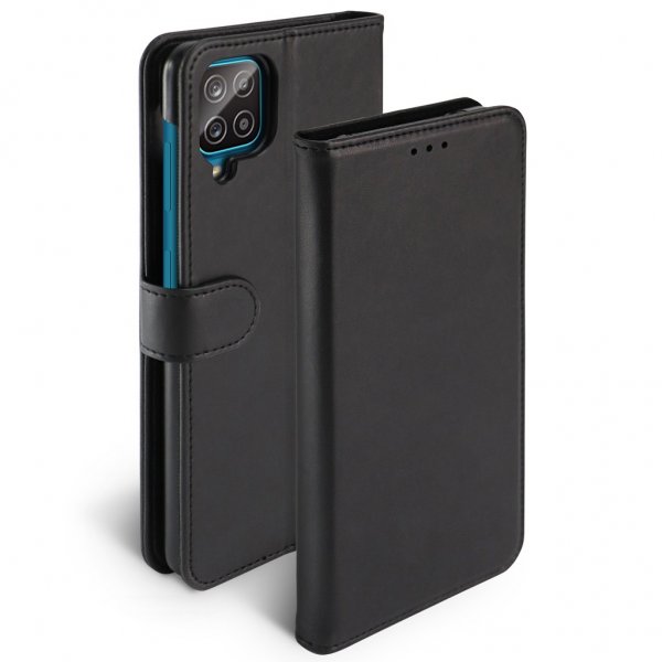 Krusell Samsung Galaxy A12 Cover PhoneWallet Sort