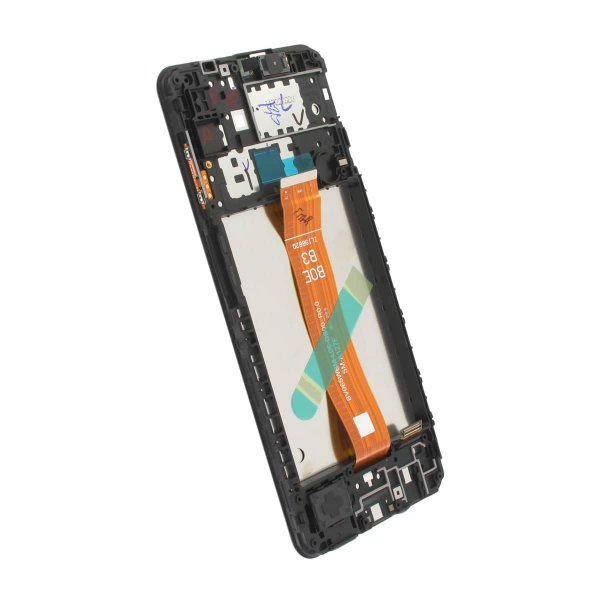Samsung Galaxy A12 Nacho/A12s Skærm med LCD Display Original - Sort