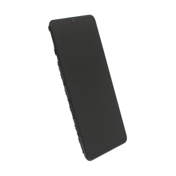 Samsung Galaxy A12 Skærm med LCD Display Original - Sort