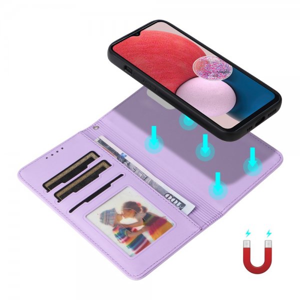 Betopnice Samsung Galaxy A13 4G Etui med aftageligt cover 005 Lilla