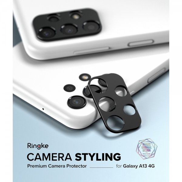 Ringke Samsung Galaxy A13 4G Kamerabeskyttelse Kamerastyling Sort