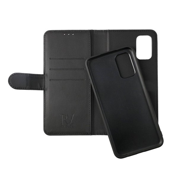 Rvelon Samsung Galaxy A13 4G Cover Magnetisk Aftagelig Skal Sort