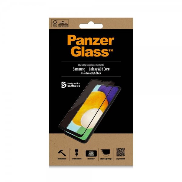 PanzerGlass Samsung Galaxy A13 5G Skærmbeskyttelse Case Friendly